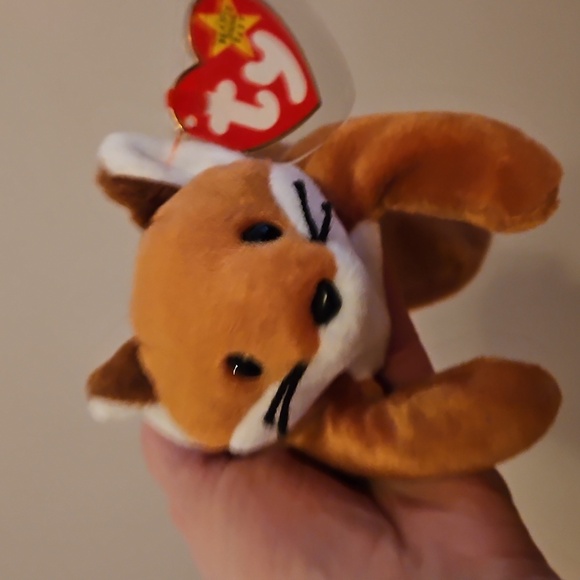 Vintage Sly The Fox Beanie Babie 1996 NWT - Picture 2 of 3